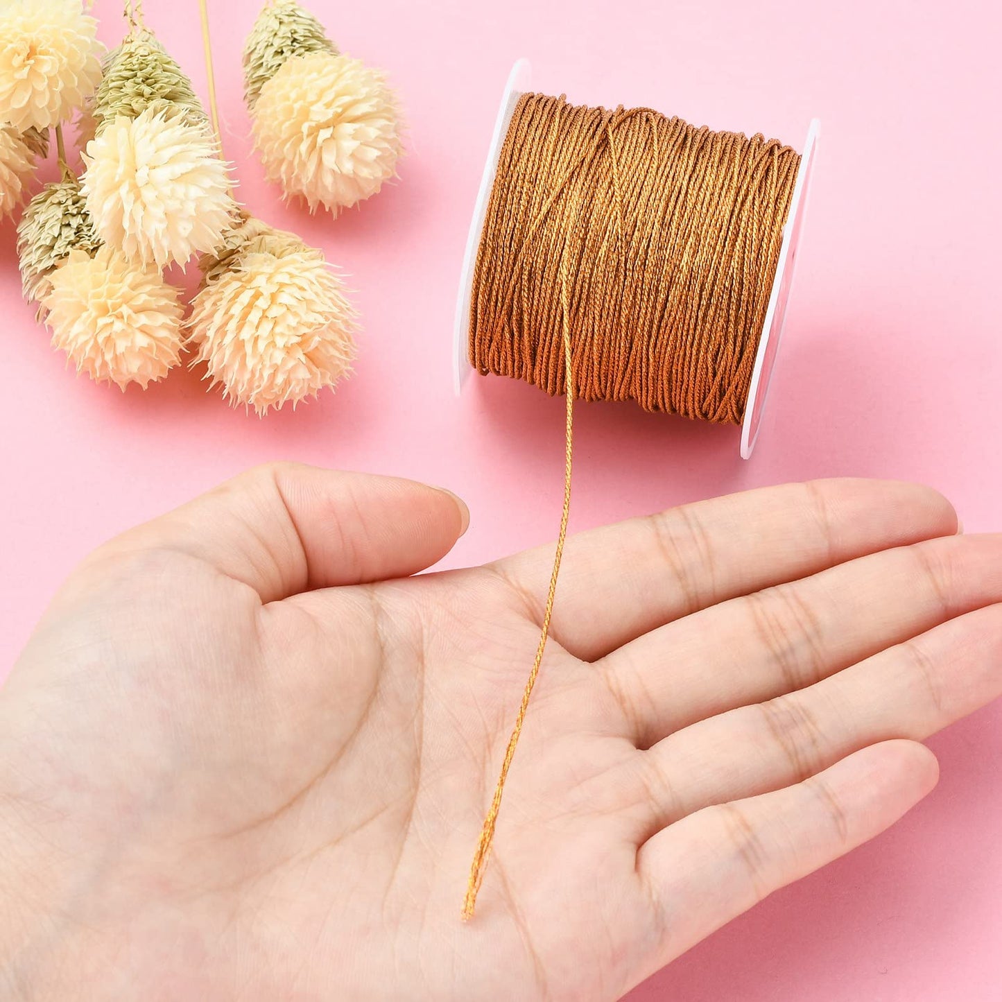 27 Yards Metallic Jewelry Thread for Beading and Crafting