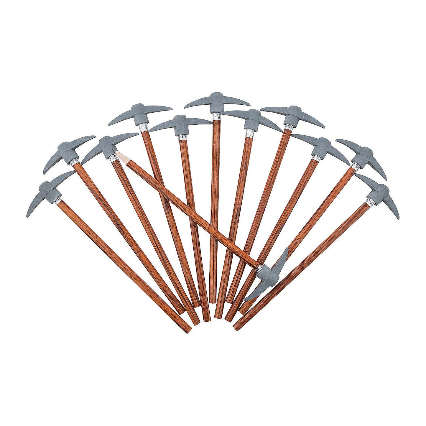 Mountain Axe Climber Pencil with Eraser Top, 12 Pack