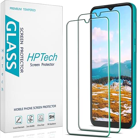 Two-Pack Tempered Glass Screen Protectors for Moto G Play (2021)