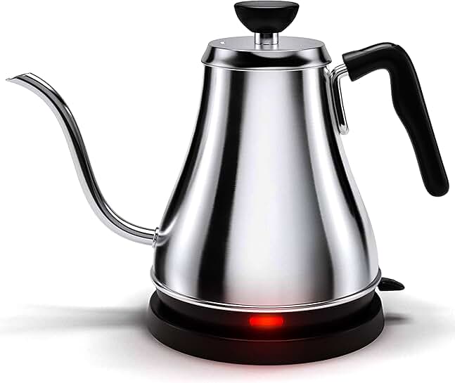 Stainless Steel Electric Gooseneck Kettle 0.8L