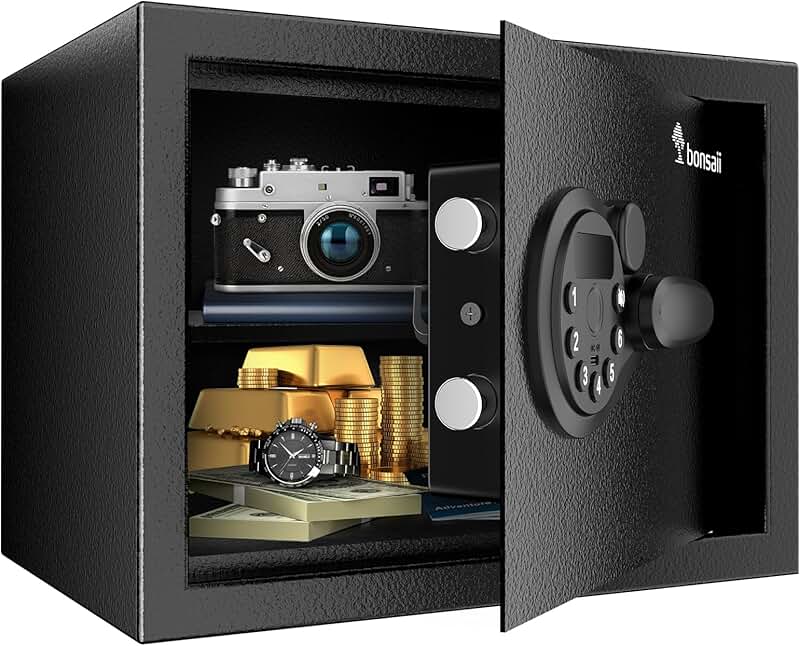 Secure 0.6 Cubic Safe Box with Electronic Keypad