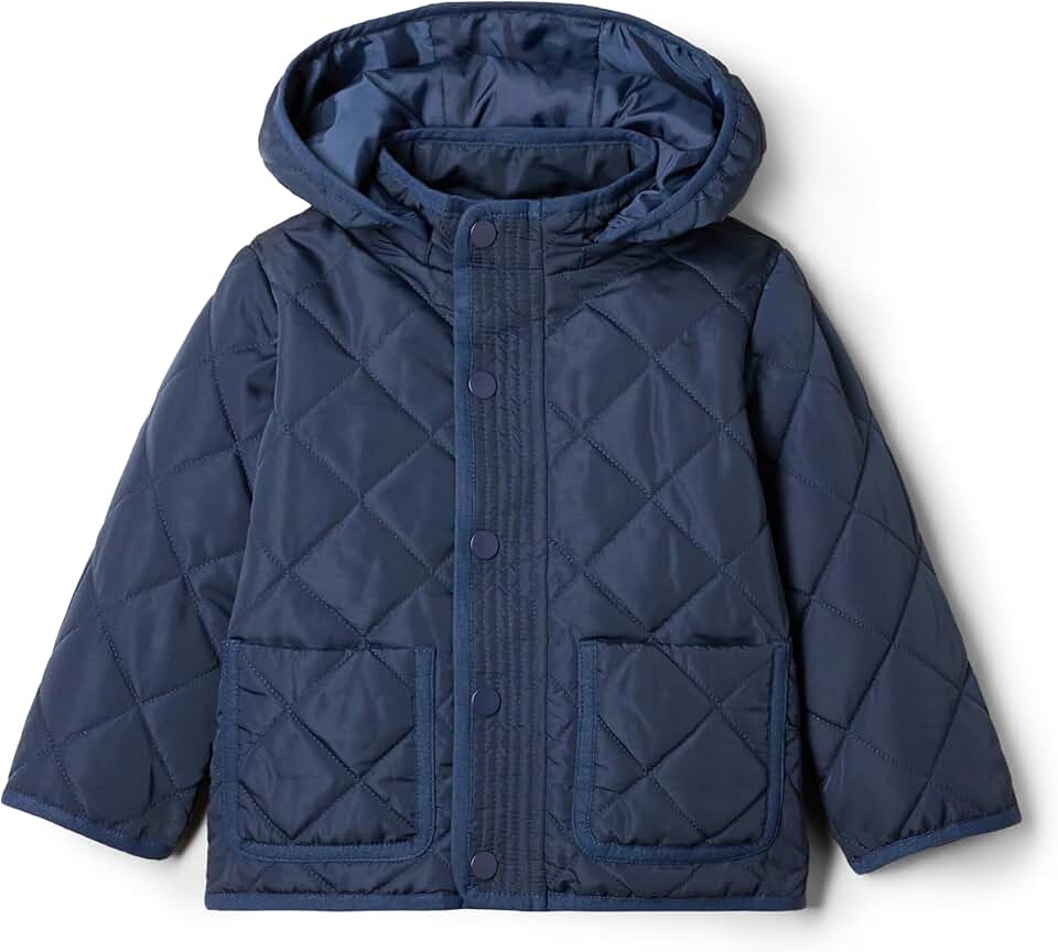 Unisex Toddler and Baby Midweight Hooded Field Jacket