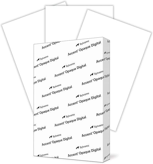 White 17x11 inch 100lb cardstock, 200 sheets