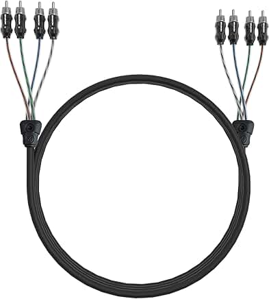 17-Foot 4-Channel Ultra Twisted Pair Interconnect Cables
