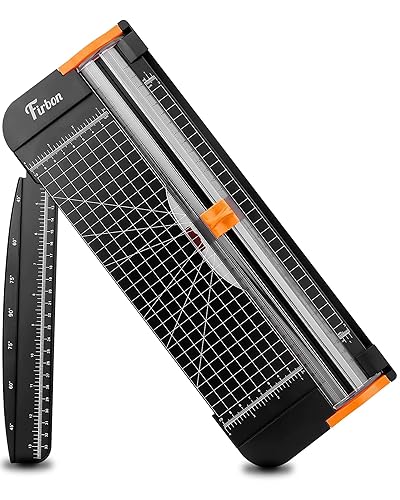 12-Inch Titanium Paper Cutter with Safety Guard