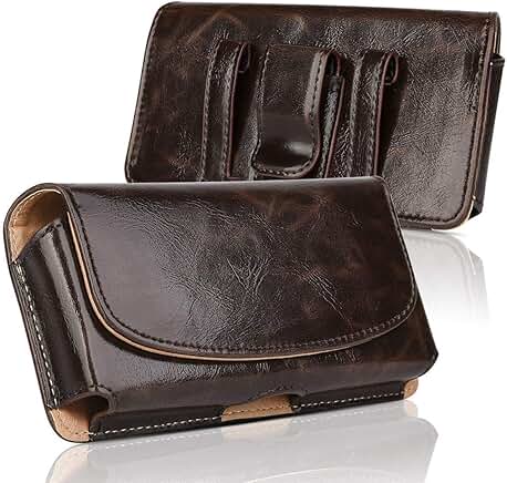 Horizontal Belt Holster Case for iPhone and Galaxy Models