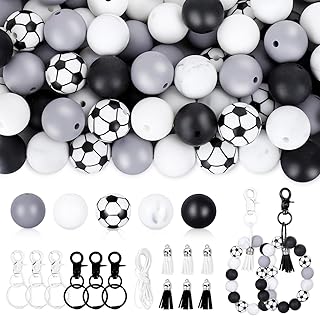 Silicone Beads Kit for Keychains and Jewelry