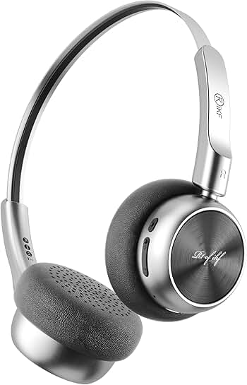 Wireless Bluetooth Headphones with Mic and 60H Playtime
