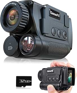 Night Vision Monocular with 4K Video and 40M Range