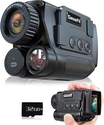 Night Vision Monocular with 4K Video and 40M Range