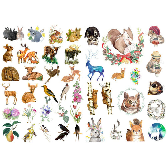 Forest Kawaii Happy Planner and Journal Supplies