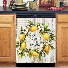 Summer Lemon Wreath Magnet for Kitchen Decor