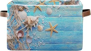 Summer Beach Wooden Starfish Storage Basket
