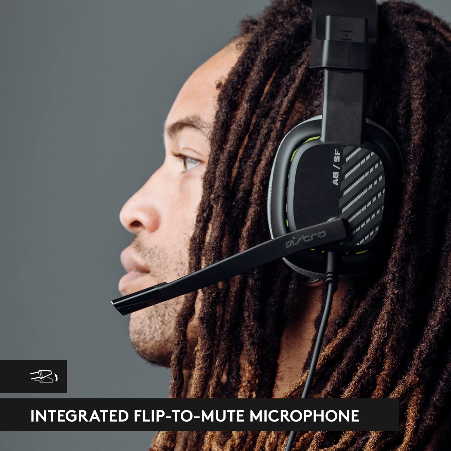 Astro A10 Gaming Headset Gen 2 Wired Headset - Over-Ear Gaming Headphones with flip-to-Mute Microphone, 32 mm Drivers, for Xbox Series X|S, Xbox One, Nintendo Switch, PC, Mac & Mobile Devices - Black