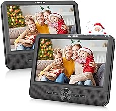 7.5 Inch Dual Car DVD Player with 5-Hour Battery