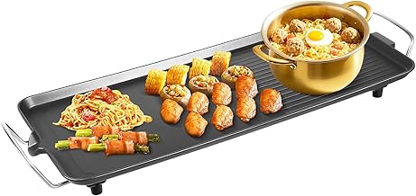 Large Nonstick Electric Griddle with Removable Probe