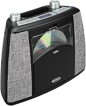 Portable Bluetooth CD Music System with FM Radio