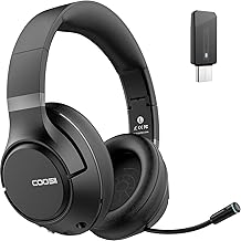 Wireless Bluetooth Over-Ear Headphones with Microphone