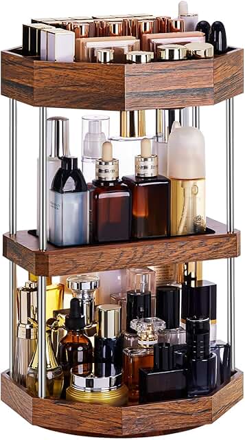 360 Degree Rotating Makeup and Perfume Organizer