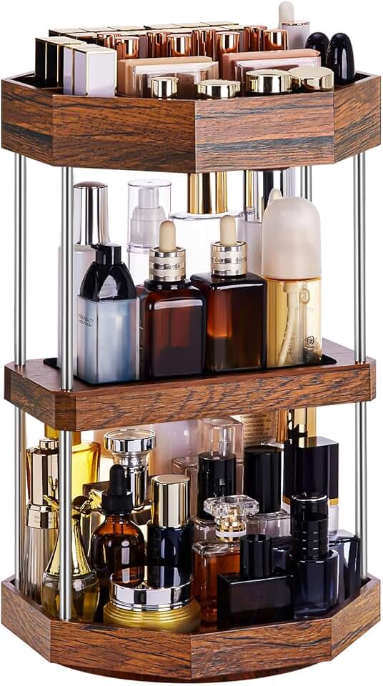 360 Degree Rotating Makeup and Perfume Organizer