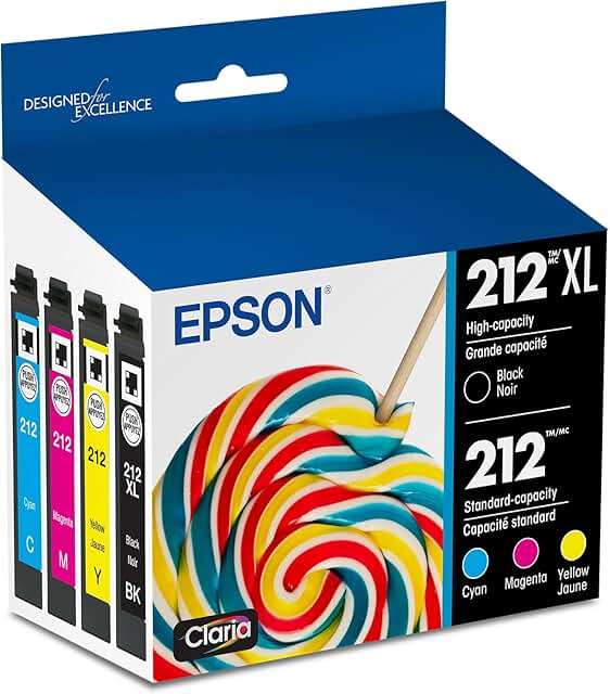 High Capacity Black and Color Ink Cartridge Pack