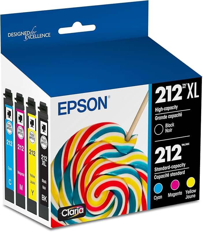 High Capacity Black and Color Ink Cartridge Pack