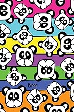 Cute Kawaii 6x9 Inch Lined Panda Notebook