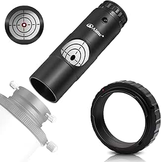 T Ring Adapter for Nikon Cameras with Red Laser Collimator