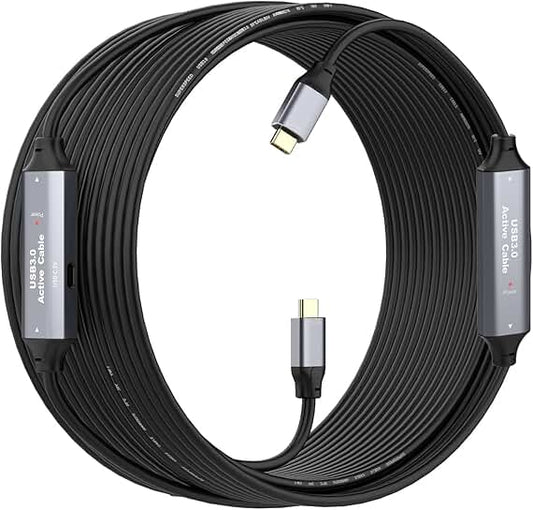 50ft USB 3.0 C to C Extension Cable, 5Gbps Speed