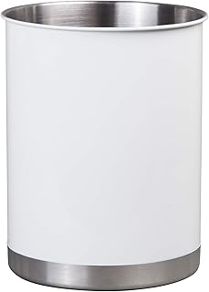 Large Stainless Steel Utensil Holder for Kitchen Countertop