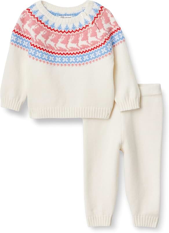 Unisex Baby Sweater Set