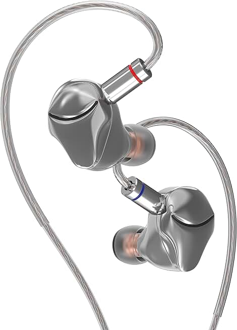In-Ear Monitors with 10mm SiC Driver and 6 Sound Styles