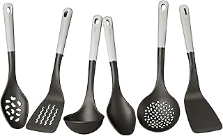 6-Piece Nylon Cooking Utensil Set for Non-Stick Pans