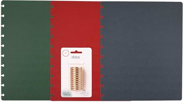 Midsize Discbound Notebook Cover and Disc Set