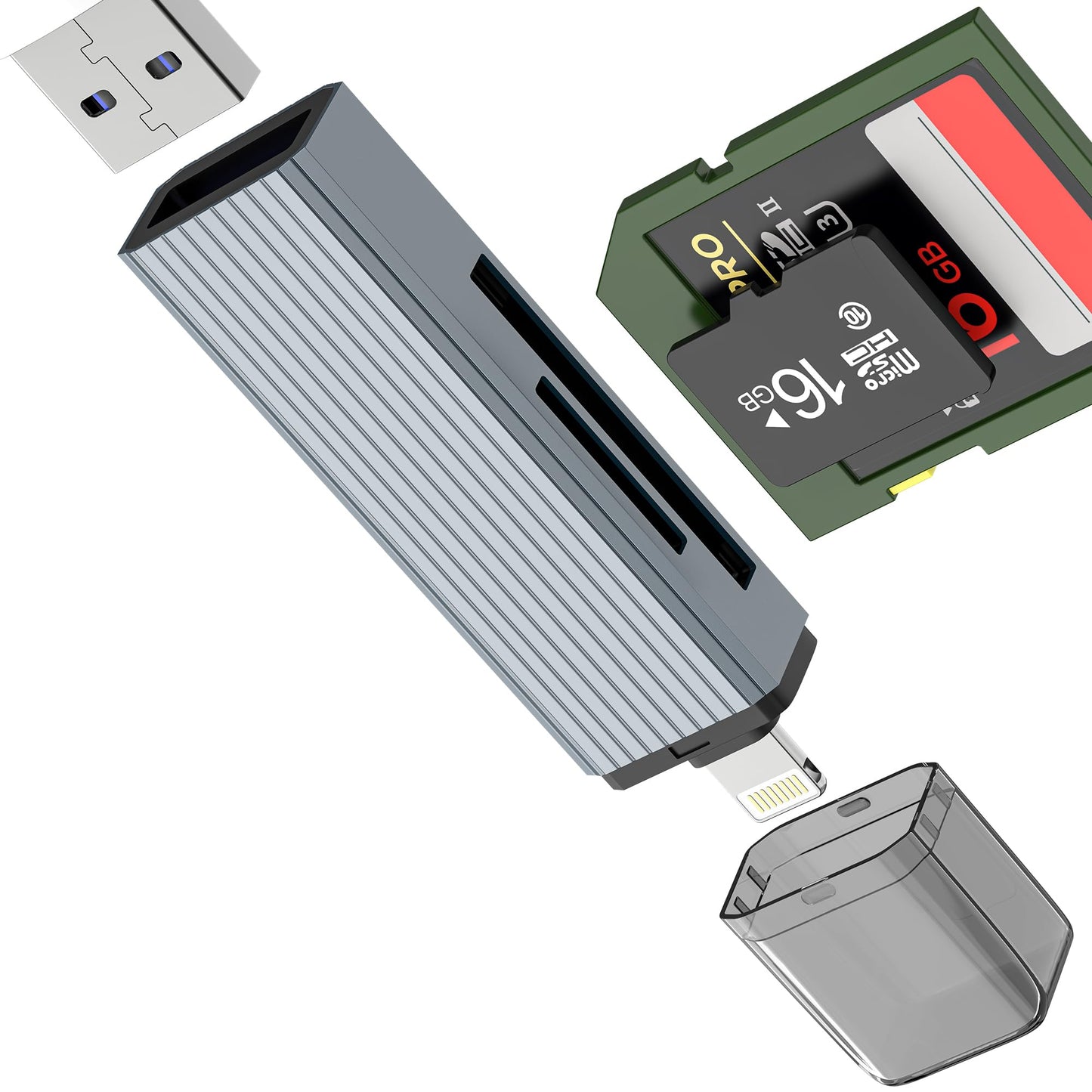 Digital Camera and SD Card Reader for iPhone and iPad
