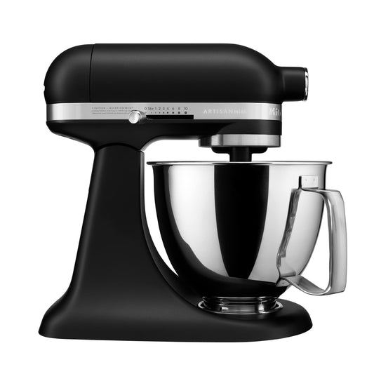Artisan Mini Plus 3.5-Qt. Tilt-Head Stand Mixer with Flex Edge Beater, Black Matte