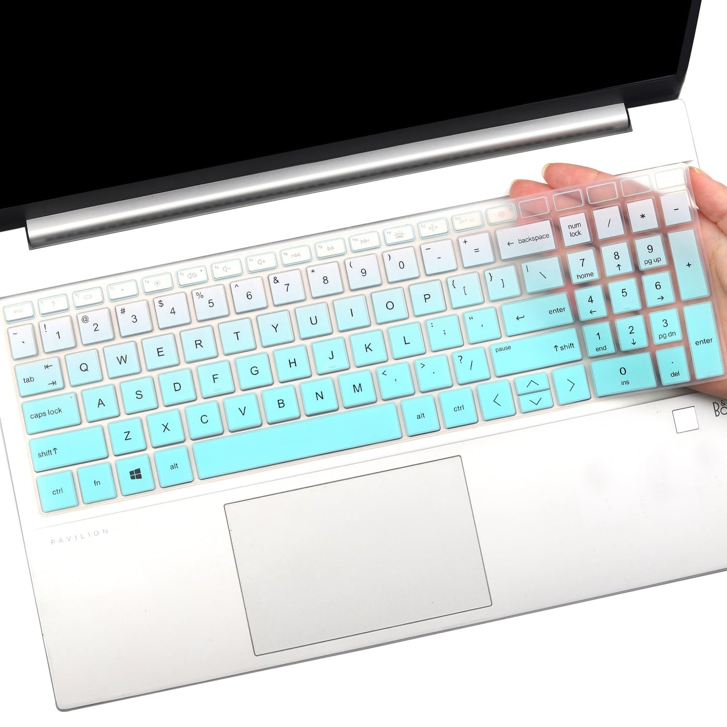 Laptop Keyboard Cover for 15.6" and 17.3" Models