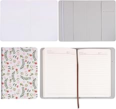 A5 Leather Notebook for Writing and Office Use