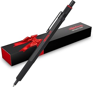 Medium Point Black Ink Refillable Ballpoint Pen