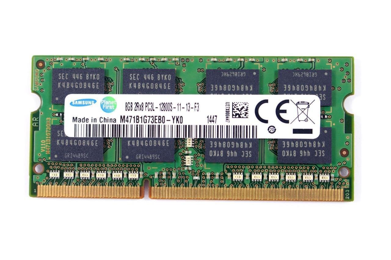 Memory 8GB 2Rx8 PC3L-12800S-11-13-F3 RAM M471B1G73EB0-YK0