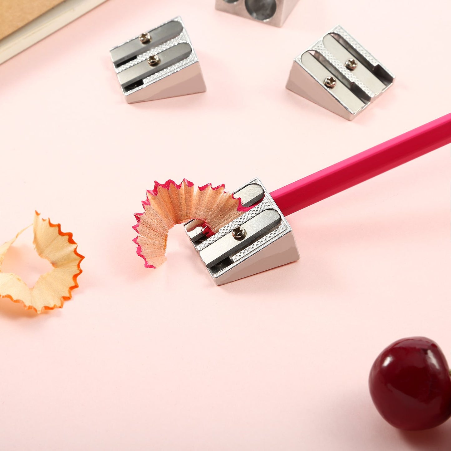 36 Pack Metal Pencil Sharpeners for Kids and Office