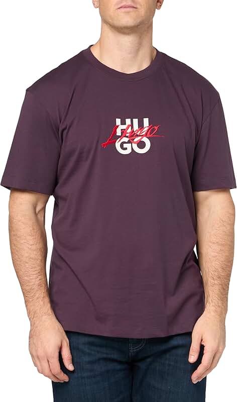 Men's Script Stack Logo Short Sleeve T-Shirt