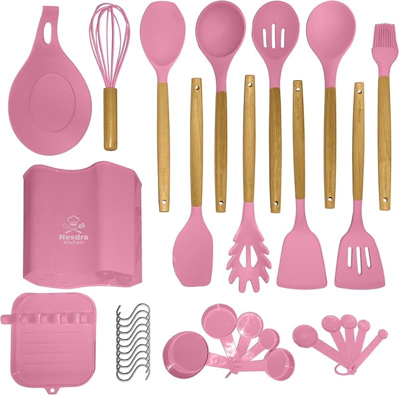 Large Stainless Steel Soup and Pasta Serving Utensil Set