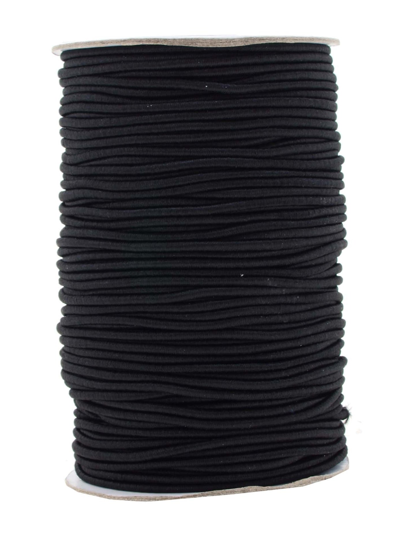 2mm Black Elastic Cord for Jewelry and Crafts