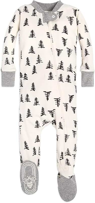 Boys' snug fit one-piece footed sleeper