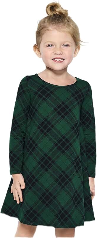 Girls and Toddler Long Sleeve Halloween Dress