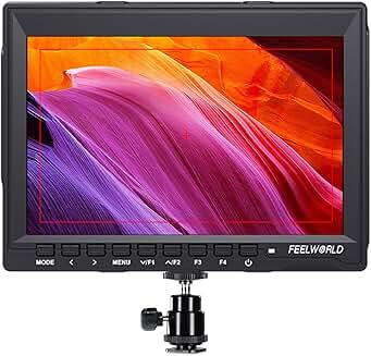 7-Inch DSLR Camera Field Monitor with Sunshade