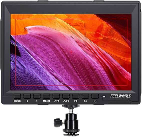 7-Inch DSLR Camera Field Monitor with Sunshade