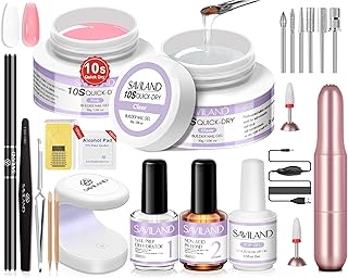 Quick-dry Builder Nail Gel Kit with Drill and Tools