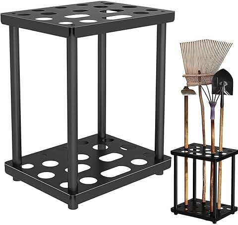 Heavy Duty Garden Tool Storage Tower Rack